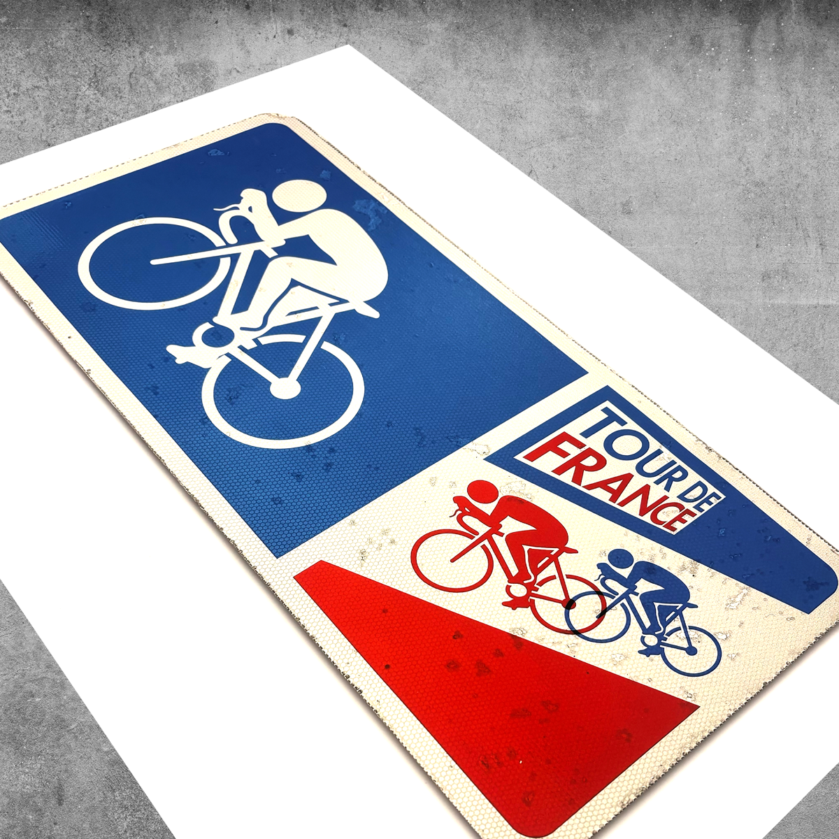 Rock'n'Road Sign Print - Tour De France - Limited Edition of 25
