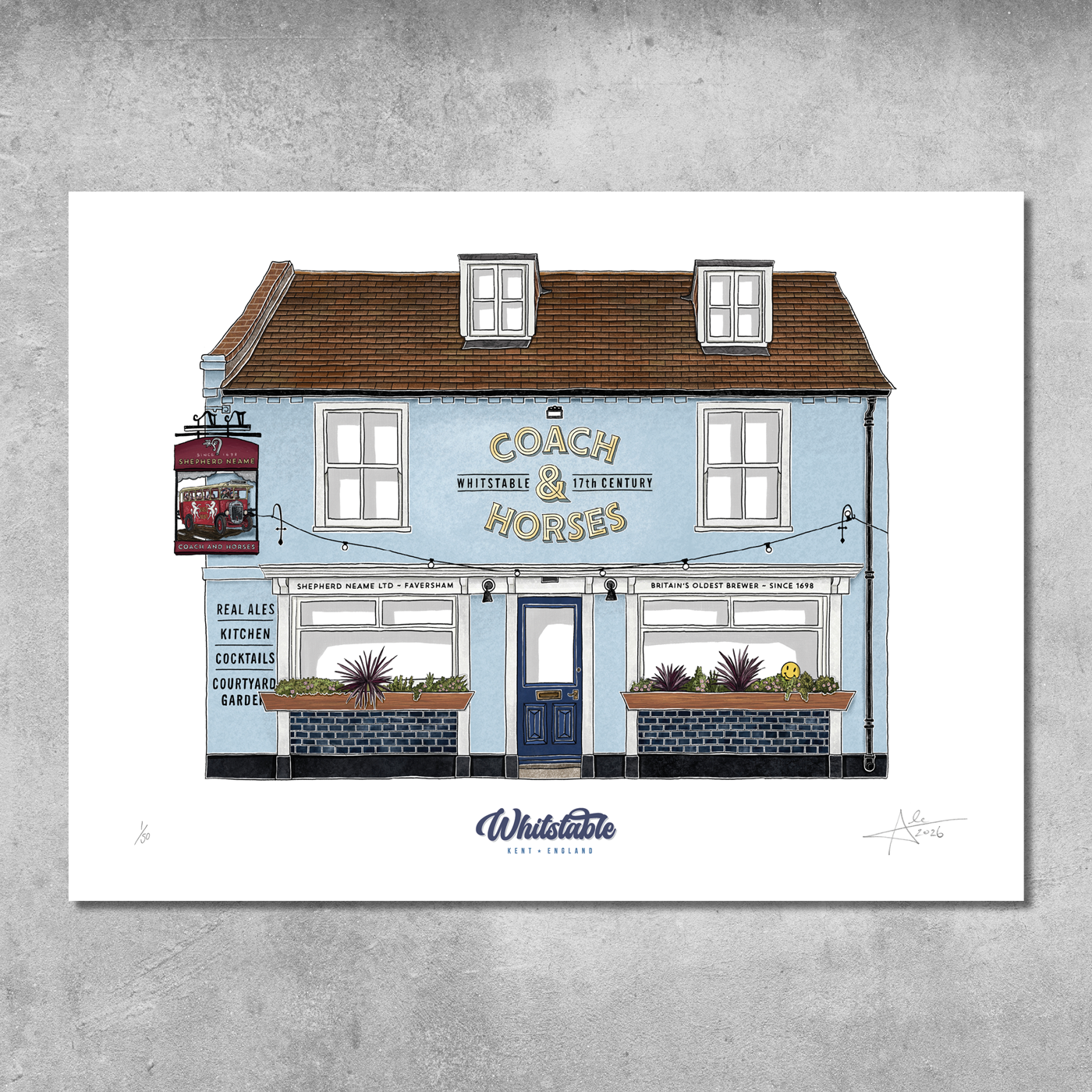 Coach & Horses - Limited Edition of 50 – A3 Colour Prints